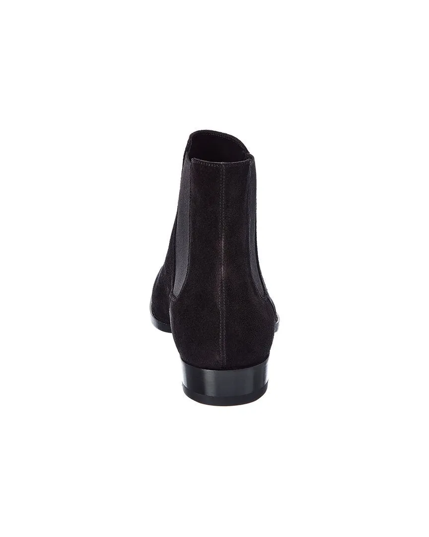Saint Laurent Wyatt 30 Suede Boot