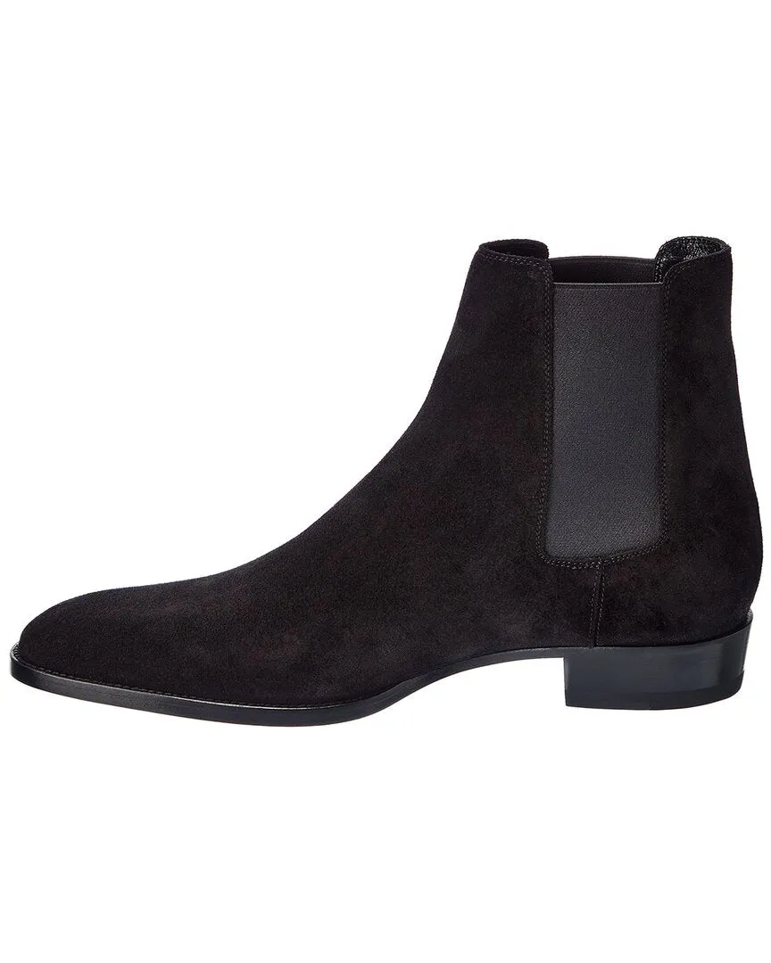 Saint Laurent Wyatt 30 Suede Boot