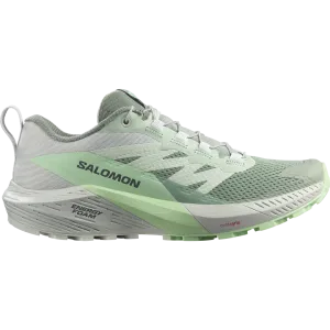 Salomon Sense Ride 5 Shoes (Women's) Lily Pad Metal Green Ash