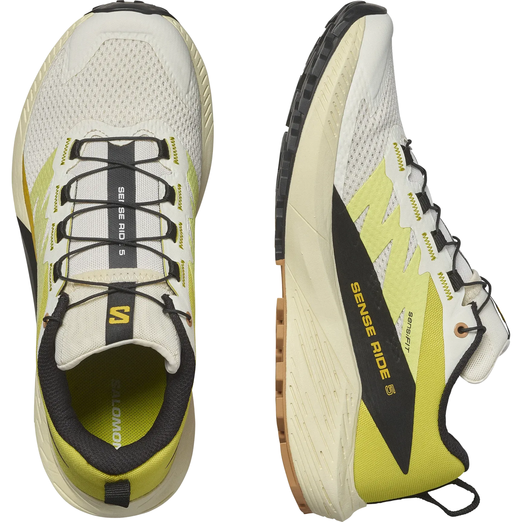Salomon Sense Ride 5 Shoes (Women's) Lily Pad Metal Green Ash