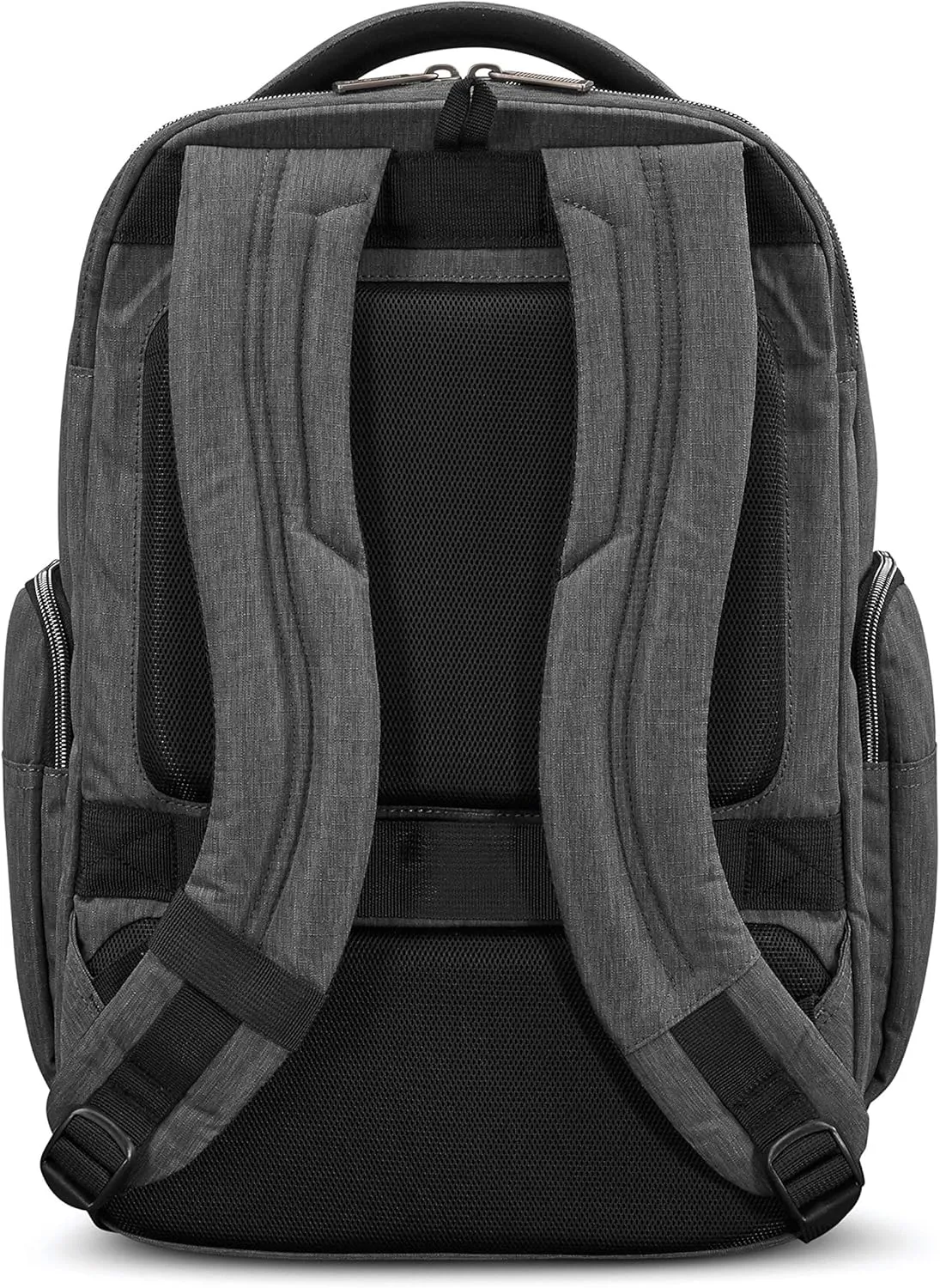 Samsonite Modern Utility Double Shot Laptop Backpack, Charcoal Heather, One Size