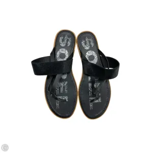 Sandals Flip Flops By Sorel In Tan, Size: 9