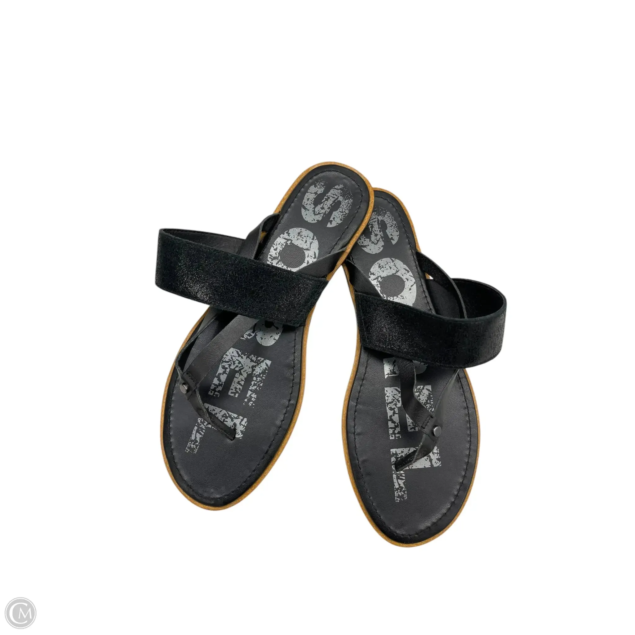 Sandals Flip Flops By Sorel In Tan, Size: 9
