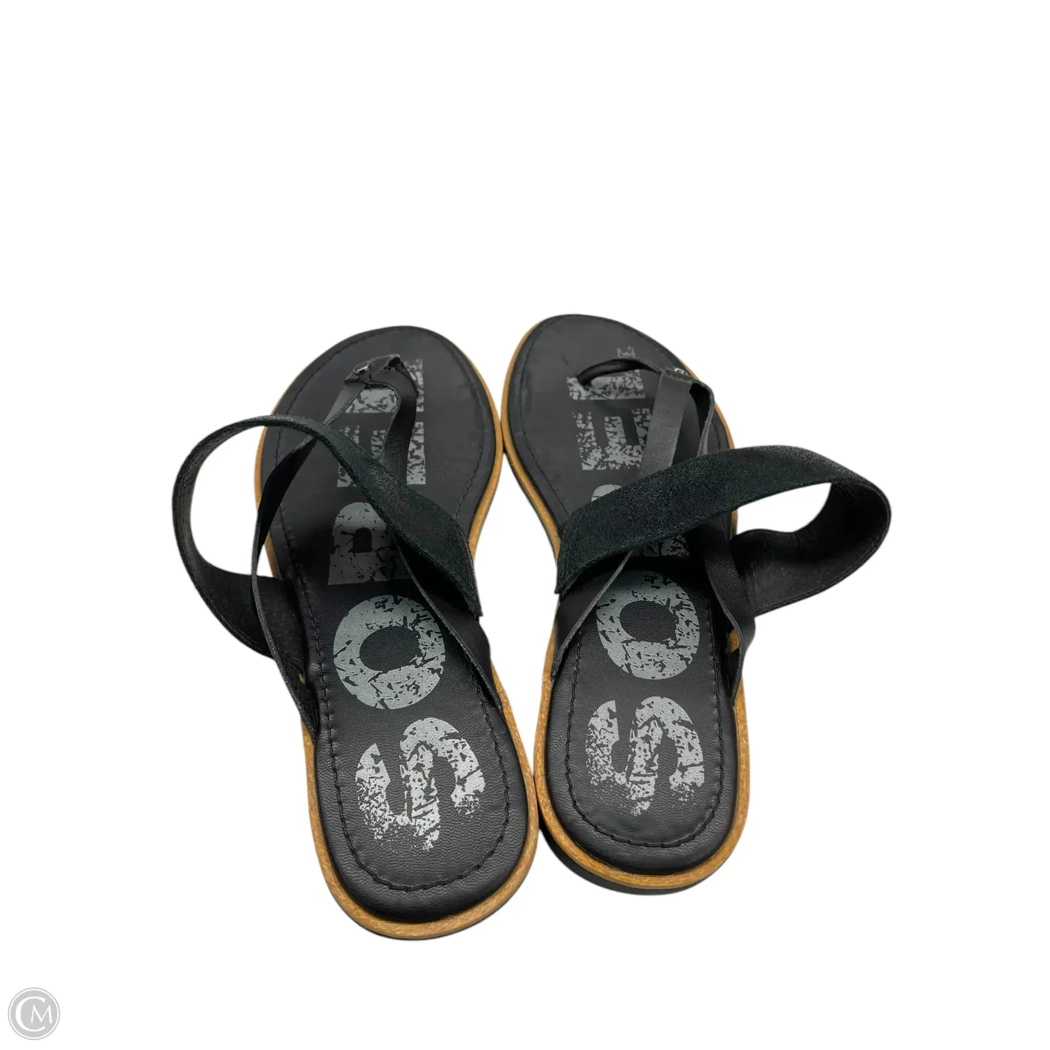 Sandals Flip Flops By Sorel In Tan, Size: 9