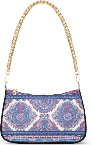 senya Handbags Chain Shoulder Tote Bag Mandala Satchel Purse Top Handle Crossbody Bags for Women