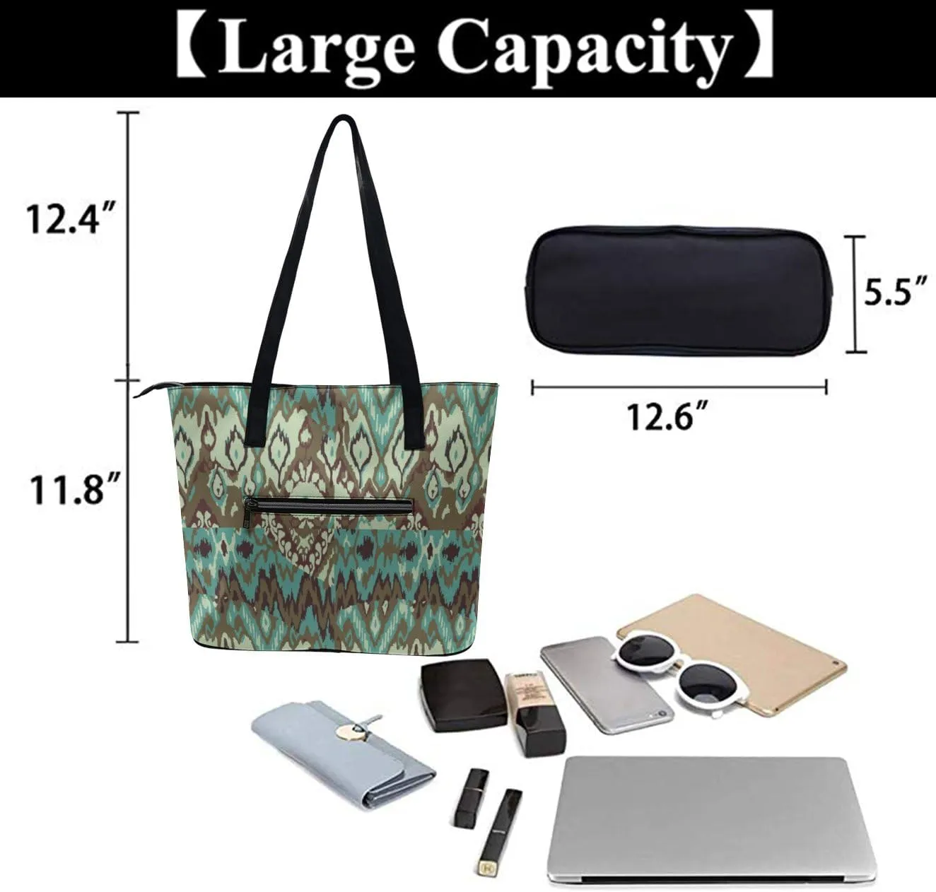 Shoulder Bag Handbags for Women Fashion Tote Bags PU Leather Shoulder Bag Top Handle Satchel Bags Purse