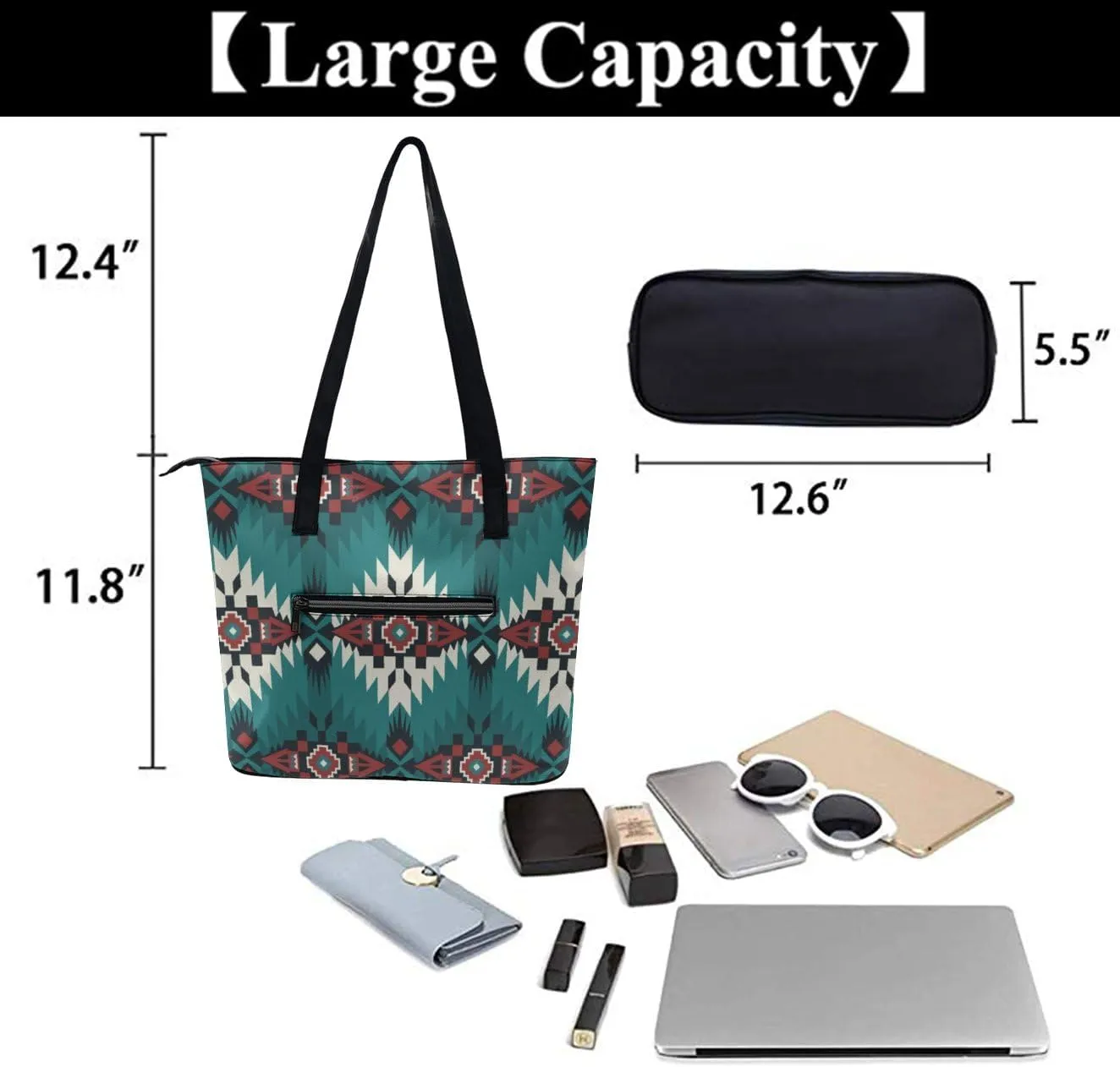 Shoulder Bag Handbags for Women Fashion Tote Bags PU Leather Shoulder Bag Top Handle Satchel Bags Purse