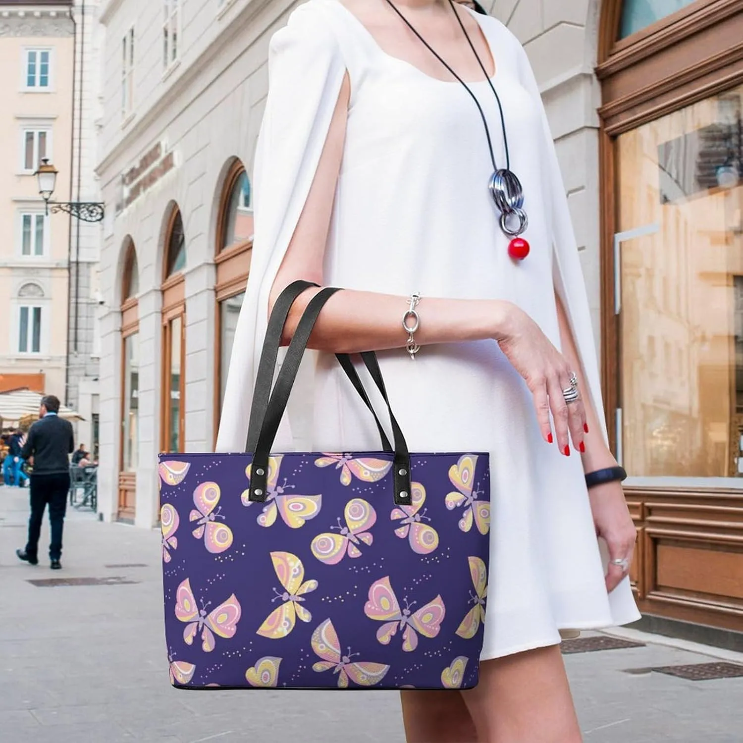 Shoulder Bag Handbags for Women Fashion Tote Bags PU Leather Shoulder Bag Top Handle Satchel Bags Purse