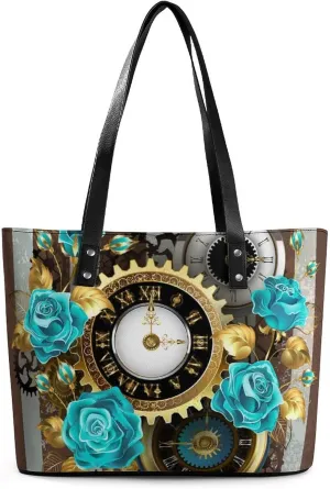 Shoulder Bag Handbags for Women Fashion Tote Bags PU Leather Shoulder Bag Top Handle Satchel Bags Purse