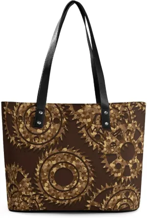 Shoulder Bag Handbags for Women Fashion Tote Bags PU Leather Shoulder Bag Top Handle Satchel Bags Purse