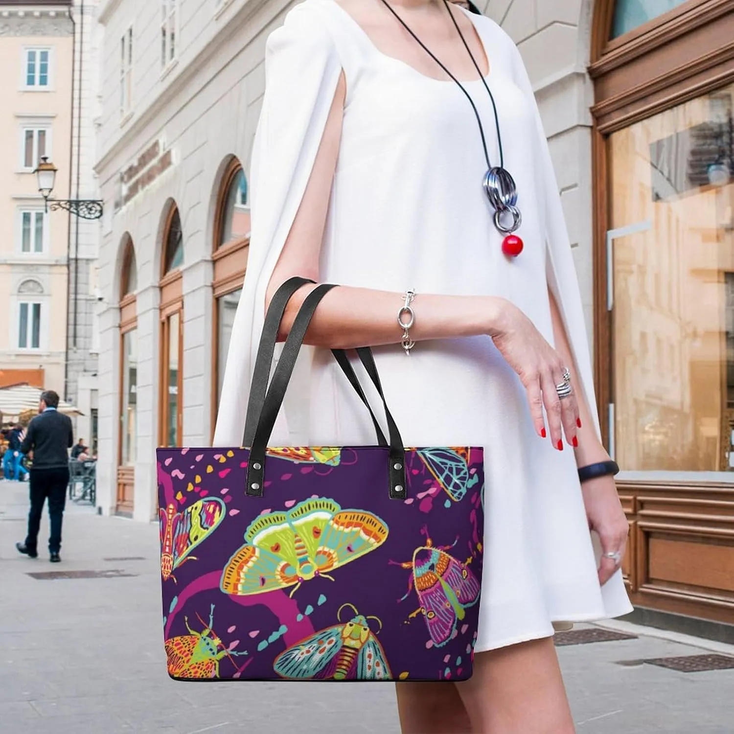 Shoulder Bag Handbags for Women Fashion Tote Bags PU Leather Shoulder Bag Top Handle Satchel Bags Purse