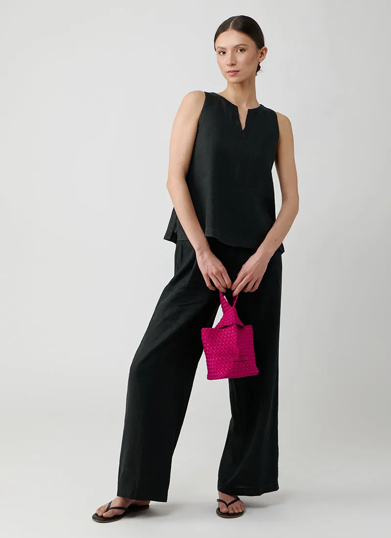 Sleeveless Linen Top