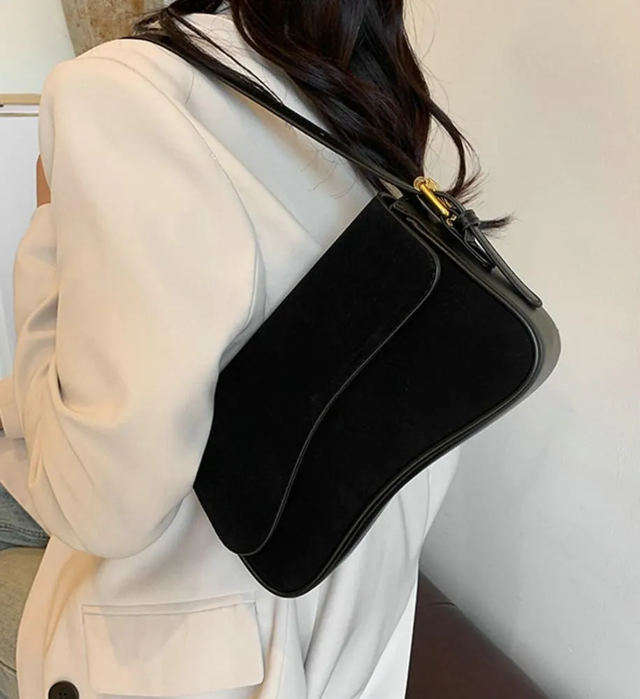 Small Shoulder Crossbody Bags for Women Vintage Vegan Leather Purses Handbag Ladies Clutch Satchels