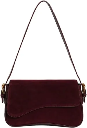 Small Shoulder Crossbody Bags for Women Vintage Vegan Leather Purses Handbag Ladies Clutch Satchels