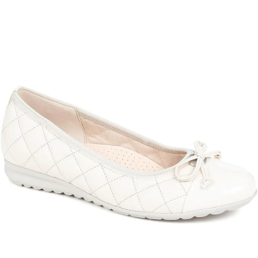 Snowdrop Slip-on Ballet Pump - GAB37515 / 323 445
