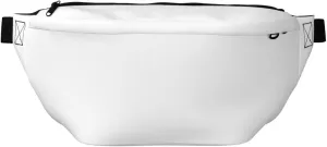 Solid Color White Stylish Crossbody Waist Pack - Versatile And Compact Travel Pouch For Hands-Free Storage