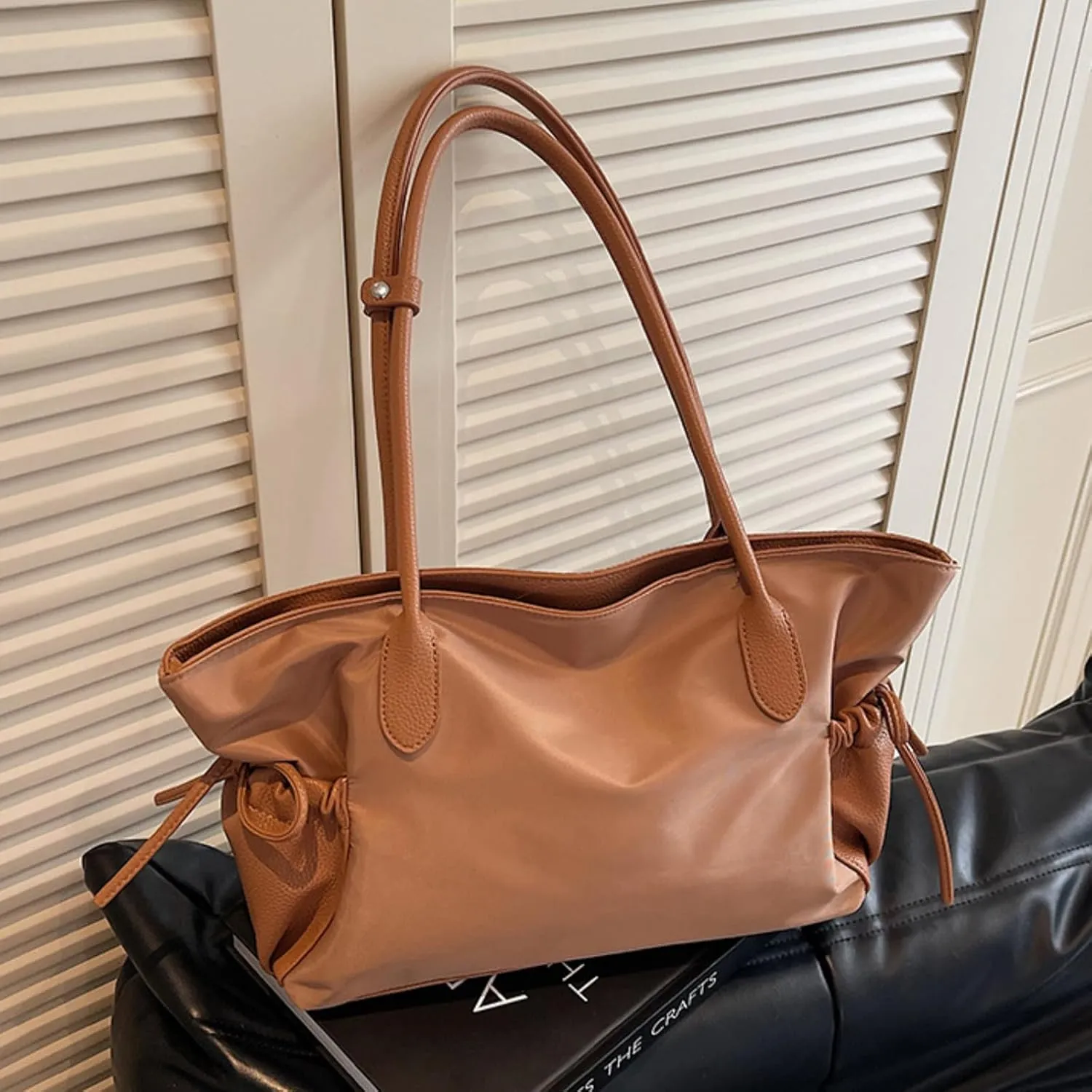 Stylish Tote Bag for Women, Shoulder Office Tote Purses, Casual Nylon Hobo Handbags