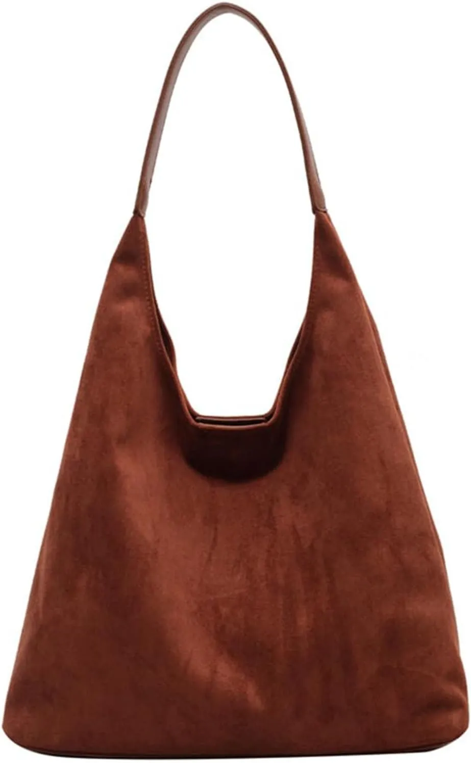 Suede Tote Bags for Women, Slouchy Faux Suede Bag Hobo Handbags, Suede Purse Shoulder Bag