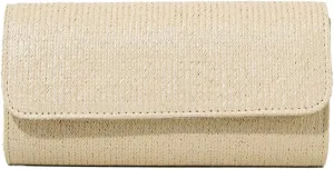 Summer Straw Clutch Bag Beach Bags For Women Rattan Evening Purse Straw Crossbody Woven Purse Shoulder Handbag 2025