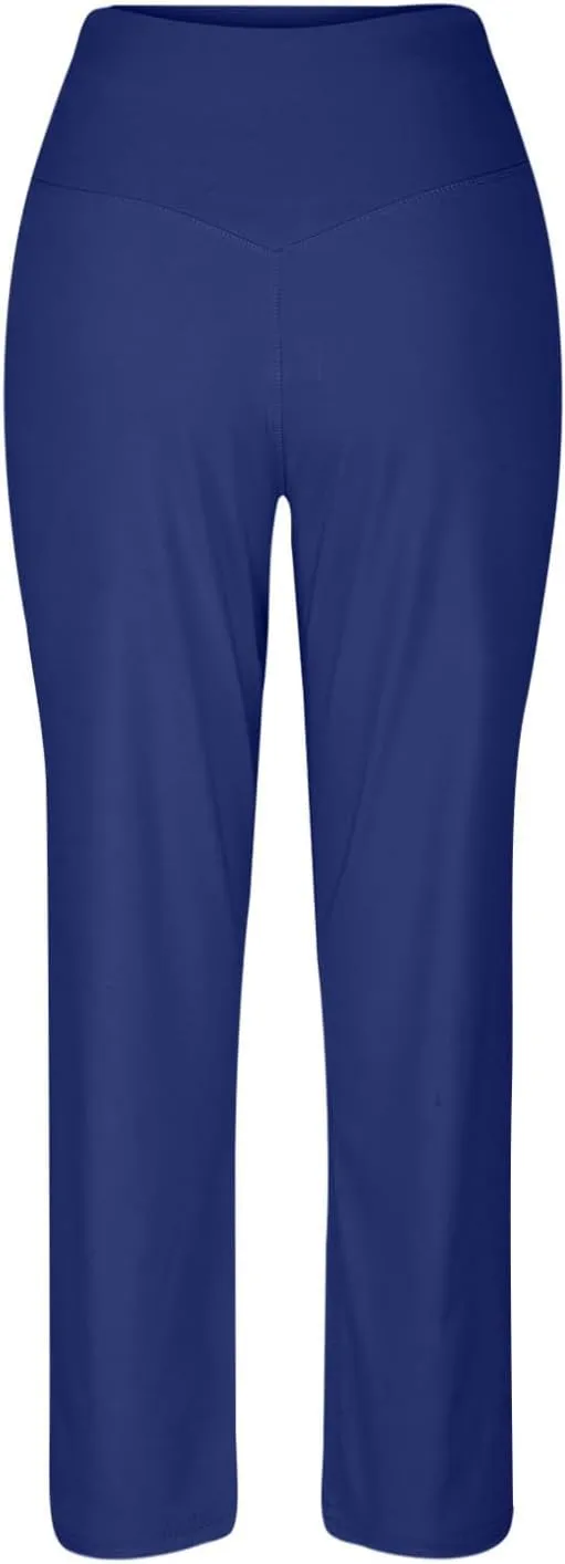 Sweatpants Women, High Waisted Casual Trousers Sweatpants Trendy Pants with Pockets Workout