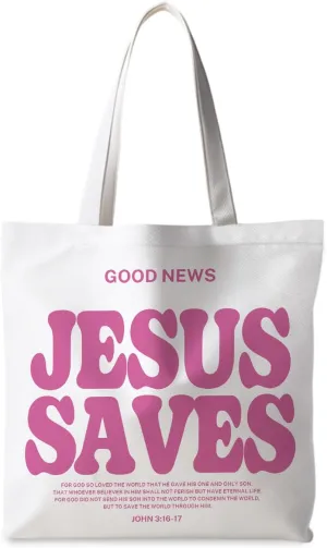 Tote Bag - Christian Gifts for Women, Canvas Bags with Bible Verse Designs