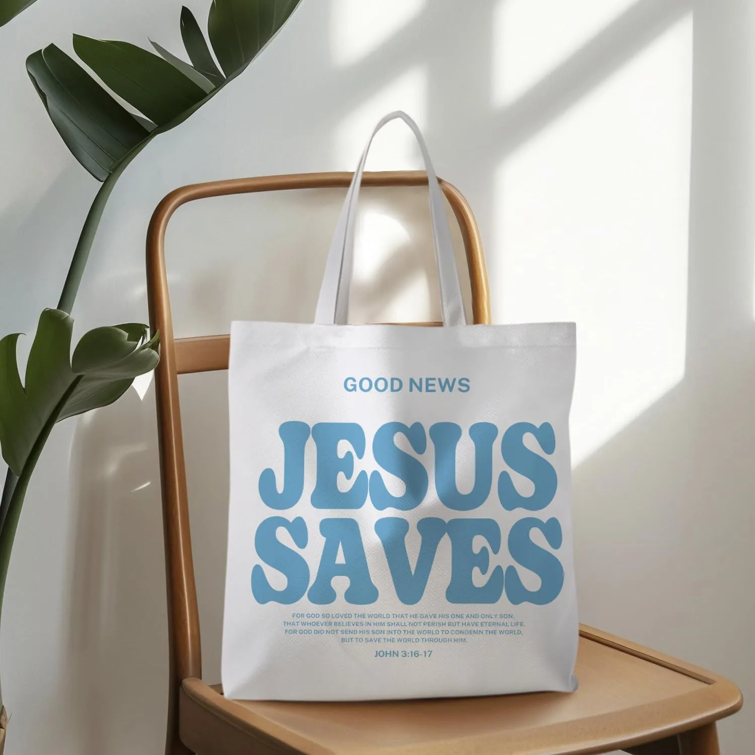 Tote Bag - Christian Gifts for Women, Canvas Bags with Bible Verse Designs