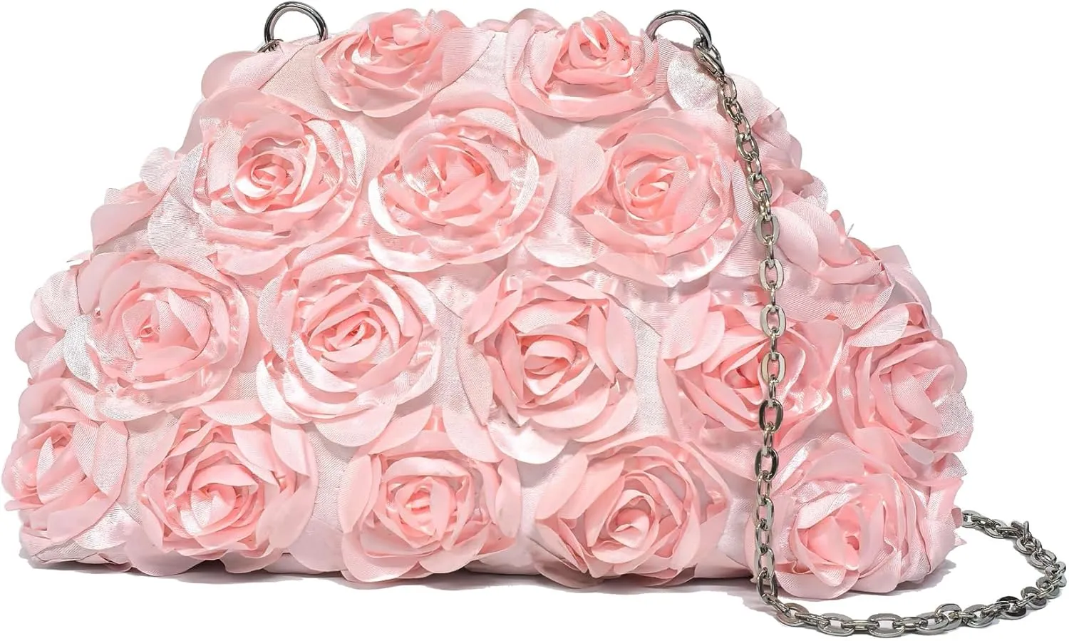 Trendy 3D Floral Clutch Purses for Women Wedding Flower Evening Handbag Party Prom Handbags Crossbody Bag 2025