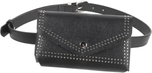 Unique Women's Leather Belt Bag Fashionable Waist Bag Detachable Pouch Small Belt Pouch for Travel Shopping and Everyday Life