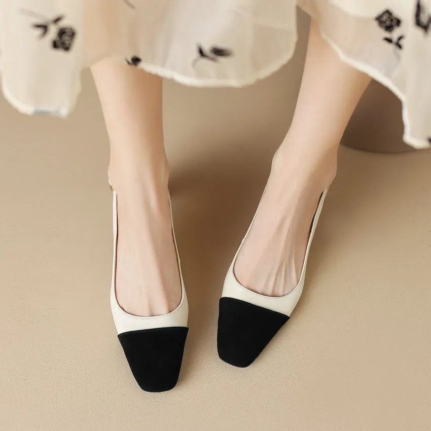 USS Shoes Romina Women's Square Heel Pumps