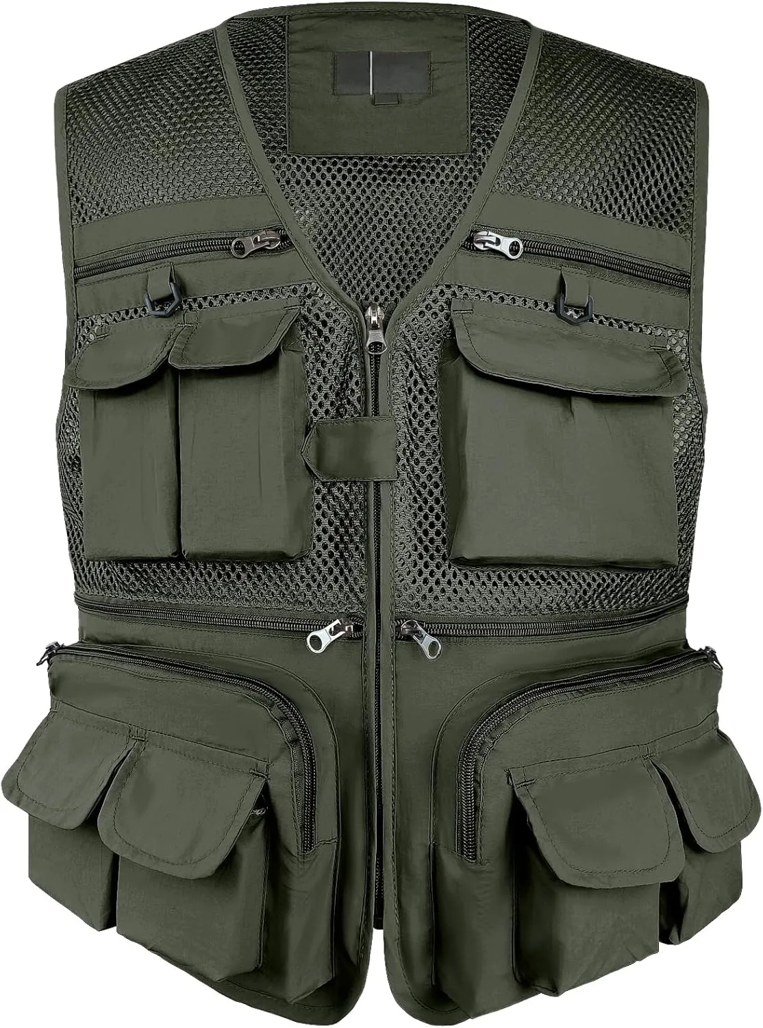 Versatile Men's Summer Vest for Fishing, Travel, Outdoor Work, Safari and Photography with Multiple Pockets
