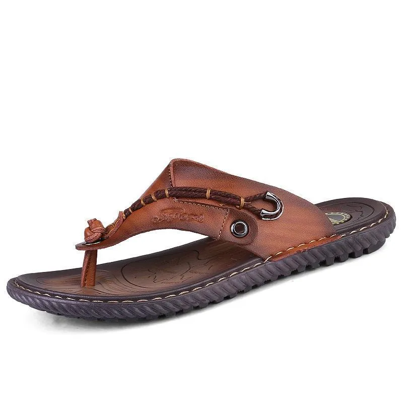 West Louis Luxury  Microfiber Leather Slippers