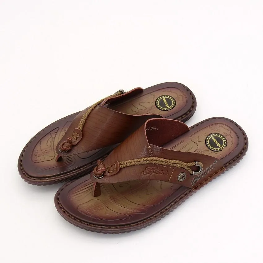 West Louis Luxury  Microfiber Leather Slippers