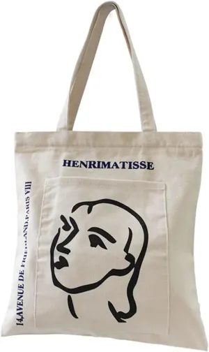Women canvas Tote Bag for Women Shoulder Bag with zipper Work Beach Travel and Shopping Grocery Bag