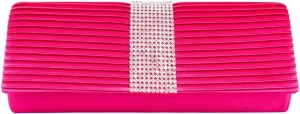 Women Clutch Bag, Satin Clutch Bags, Clutch Bag With Detachable Chain Strap, Elegant Sequins Evening Clutch for Wedding Bridal Prom Cocktail