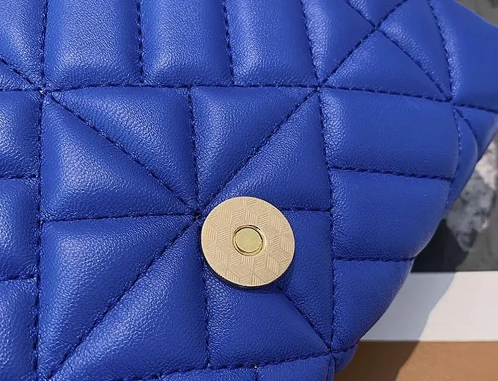Women Small Quilted Crossbody Bags Stylish Designer Evening Bag Clutch Purses and Handbags with Chain Shoulder Strap