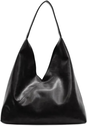 Women Vintage Shoulder Bag Tote Bag Hobo Bag Slouchy Satchel Purse Work Bag Large Capacity Commuter Bag Underarm Bag