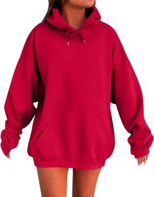 Womens Oversized Hoodies Winter Cute Sweatshirts Pullover 2024 Fashion Tops Trendy Outfits