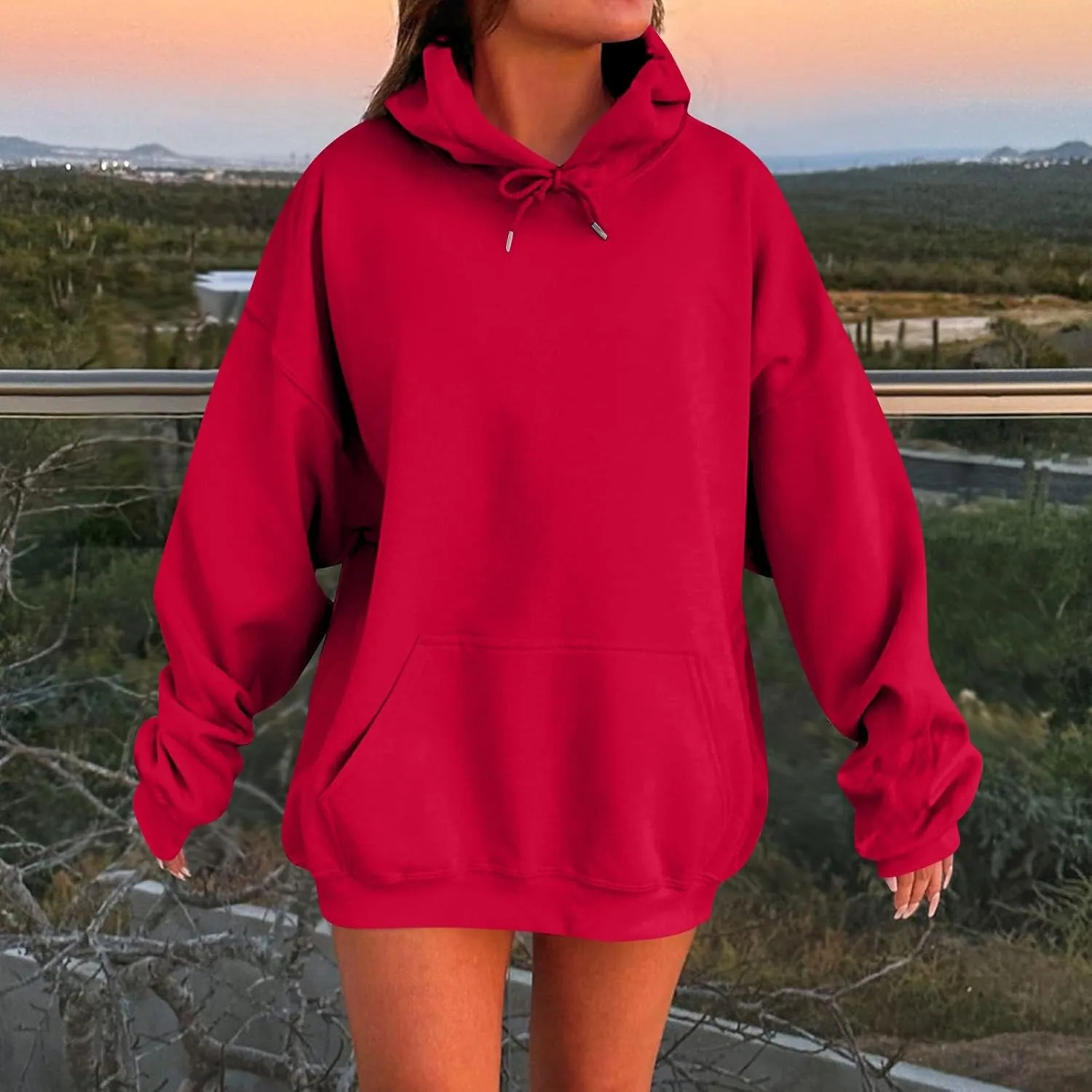Womens Oversized Hoodies Winter Cute Sweatshirts Pullover 2024 Fashion Tops Trendy Outfits