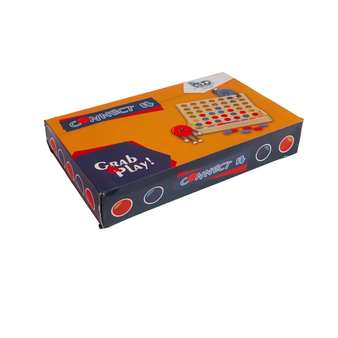 Wooden Grab and Play CONNECT 4 for Kids